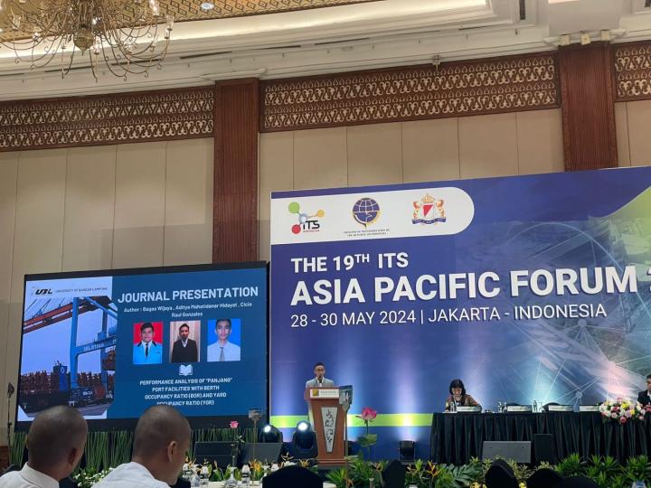 Presentasikan Hasil Penelitian, Tiga Mahasiswa Teknik Sipil UBL Ikuti International Conference ITS- Asia Pasific Forum 2024